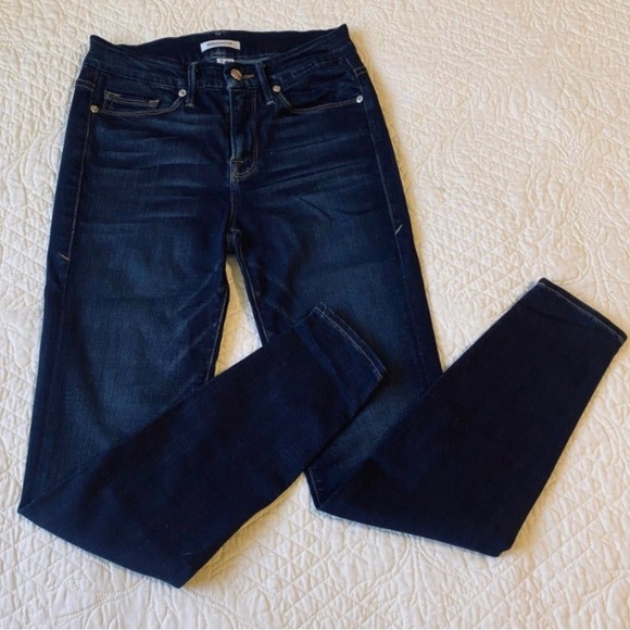 Good American Good Legs Skinny Jeans- Dark Wash - Picture 2 of 9